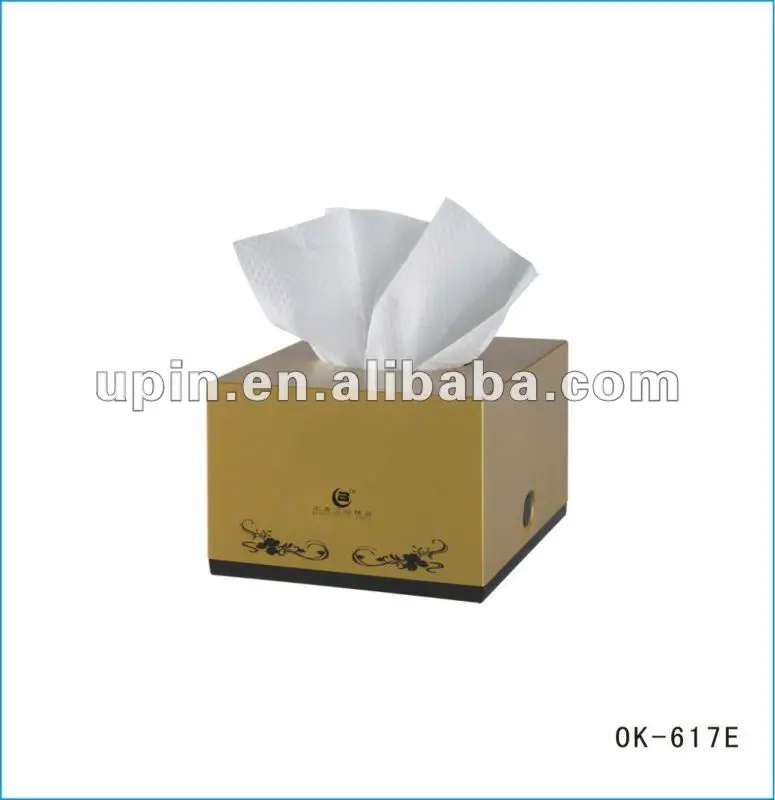 Desk holder/square table tissue paper box