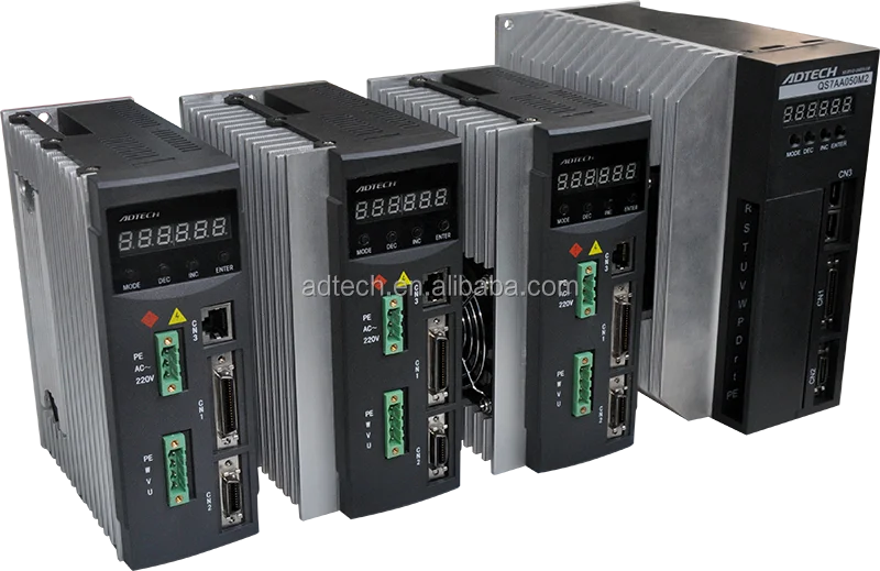 ADTECH QS7AA030M 1.5kw AC Servo Motor Driver pulse and direction type