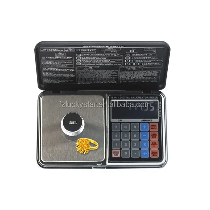 Newest auto price calculator digital jewelry scale mini digital pocket scale