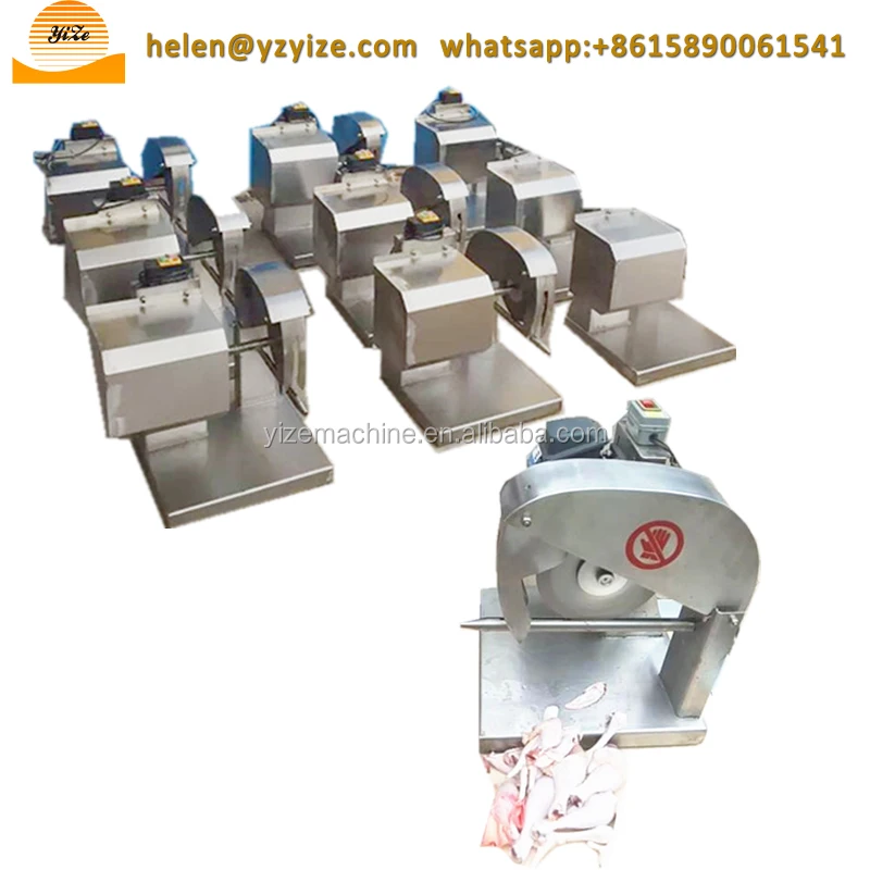 stainless steel chicken wing cutting machine video meat dicer machine