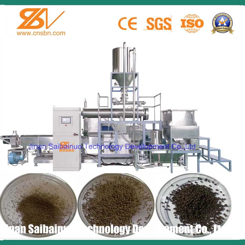 Tilapia fish feed machine extruder , fish feed manufacturing plant
