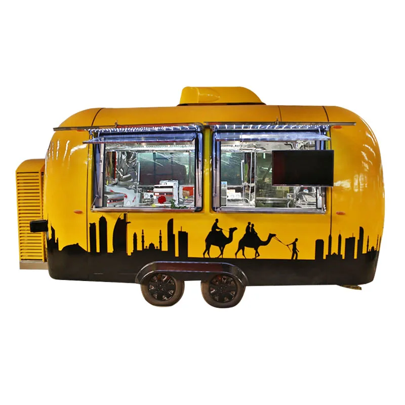mobile coffee cart food trailer food truck