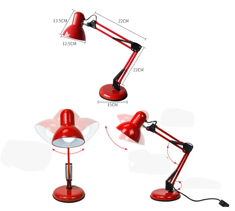 Classic Metal Swing Arm Office Desk Lamp Office Table Lamp