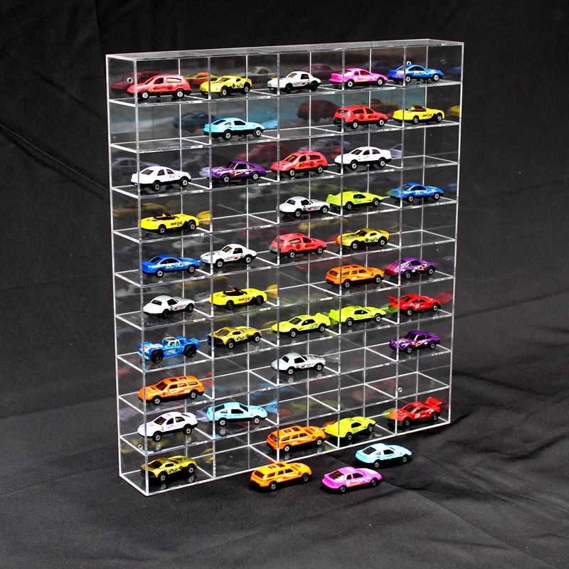 
New Item Transparent Large Acrylic Display Cabinet For Toy Car Models 