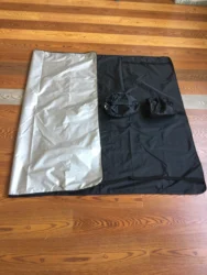 70*50 inch Polyester Silver Coated Car Sun windshield snow Cover