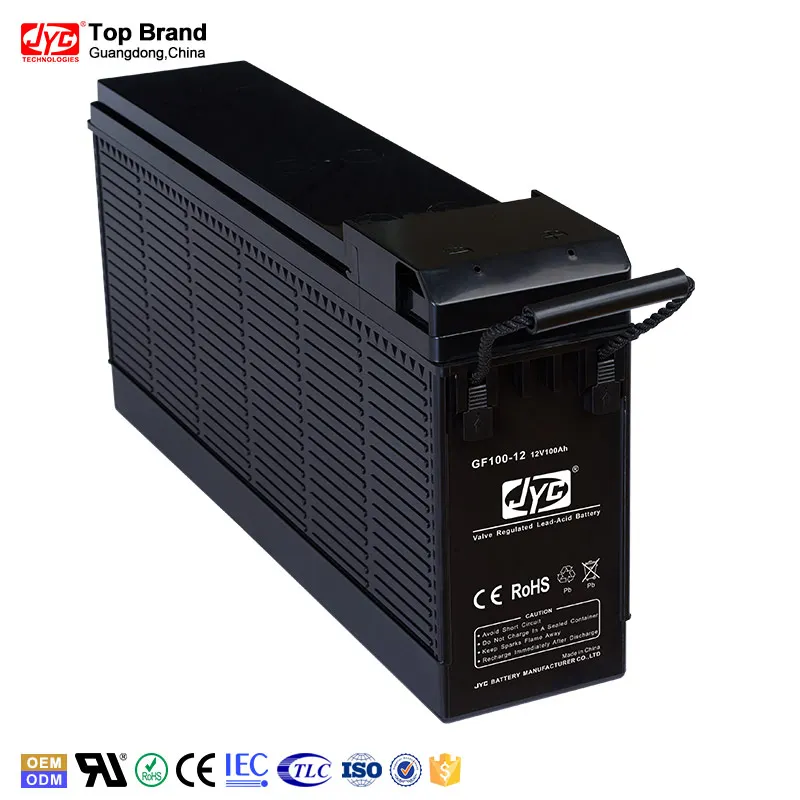 Competitive quality 12v 100ah front terminal agm battery