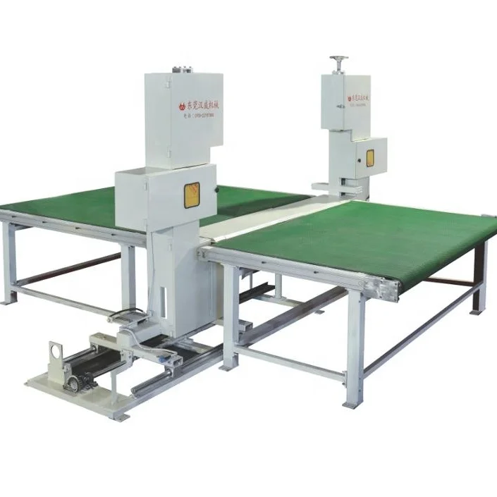Automatic foam mattress side trimming machine