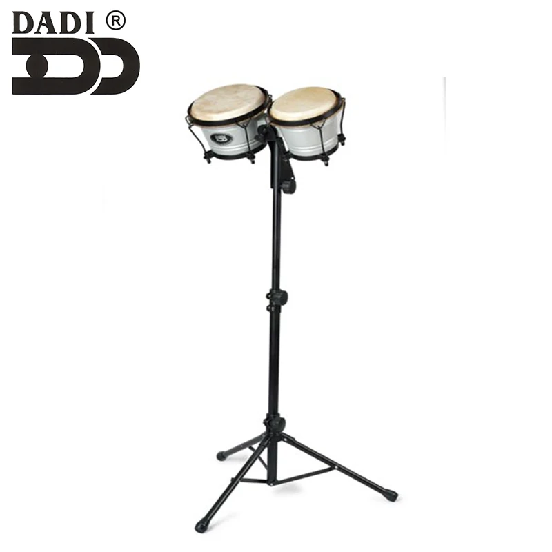 
DADI musical accessories percussion instrument cowskin drum head wooden bongo drums 