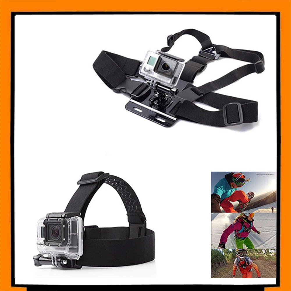Adjustable Chest Mount Harness Strap Belt Head Strap Belt for HD Hero 4 3 3 1