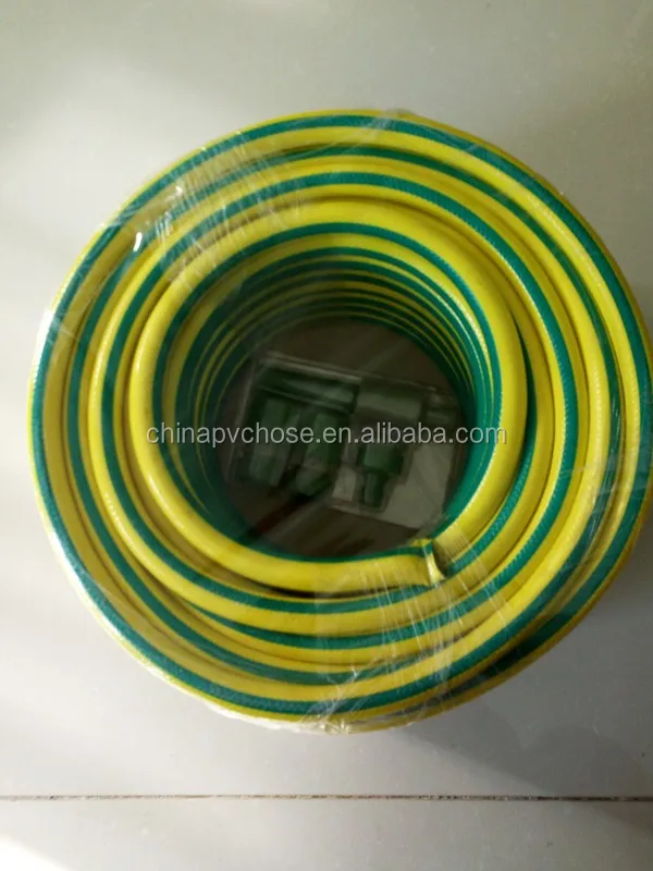 High Quality Fiber Braided Reinforced Anti-frozen Water Irrigation PVC Garden Hose hot sale