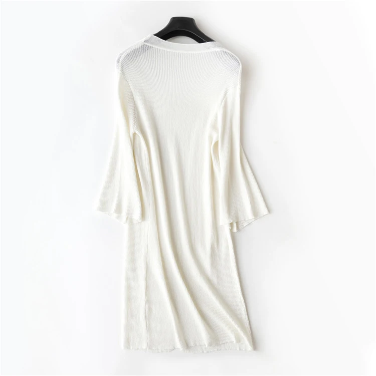 Extra long sweater abaya meryl fabric cardigan women long