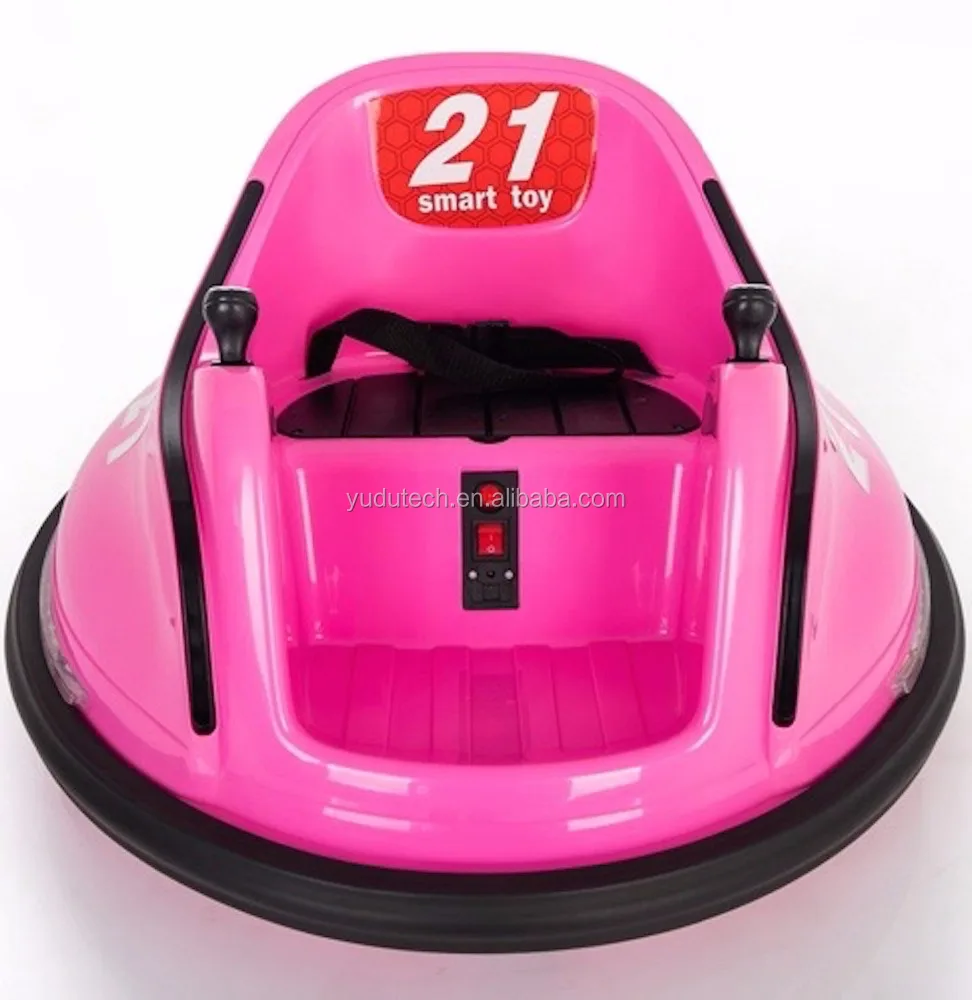 Детская электрическая машинка Waltzer с питанием от аккумулятора, игрушечная розовая машинка