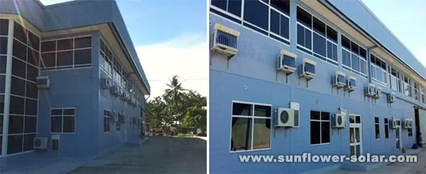 41000btu Floor Standing Type Hybrid Solar Air Conditioner