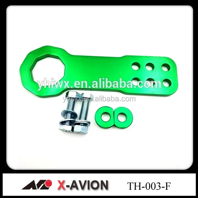 custom front bumper racing aluminum tow hook