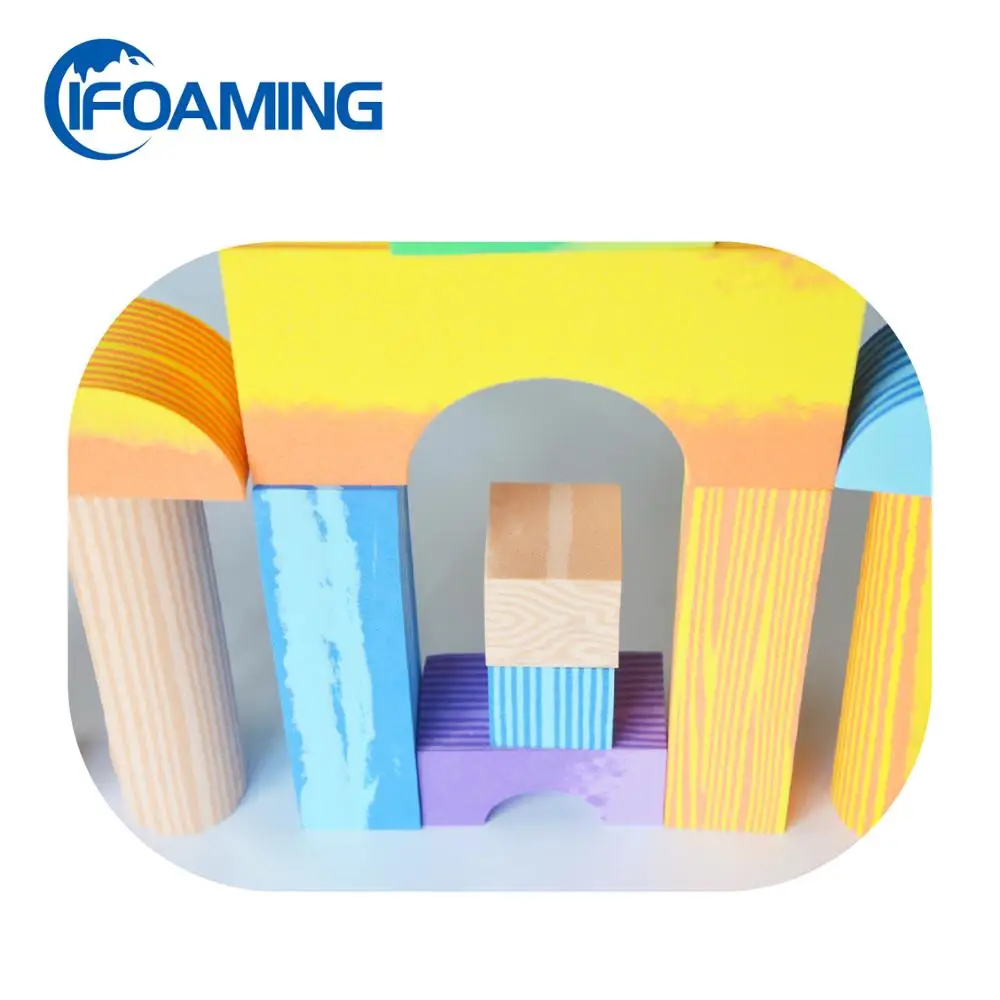 
Soft Eco Friendly Kids Educational Toys EVA Foam Building Blocks 