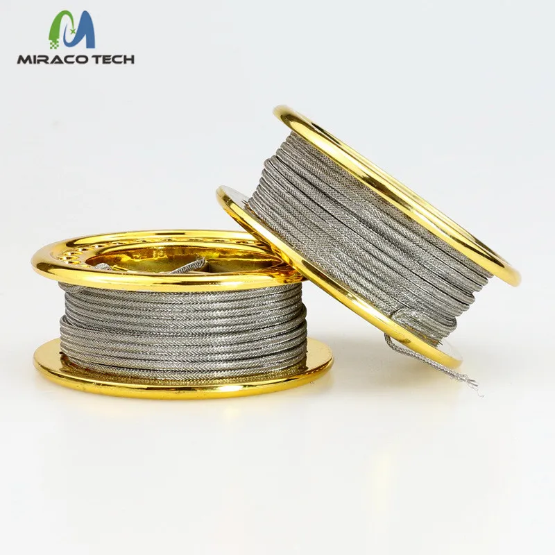 
Electronic cigarette super Juggernaut resistance heating wire 15feet per roll for RDA diy atomizer 