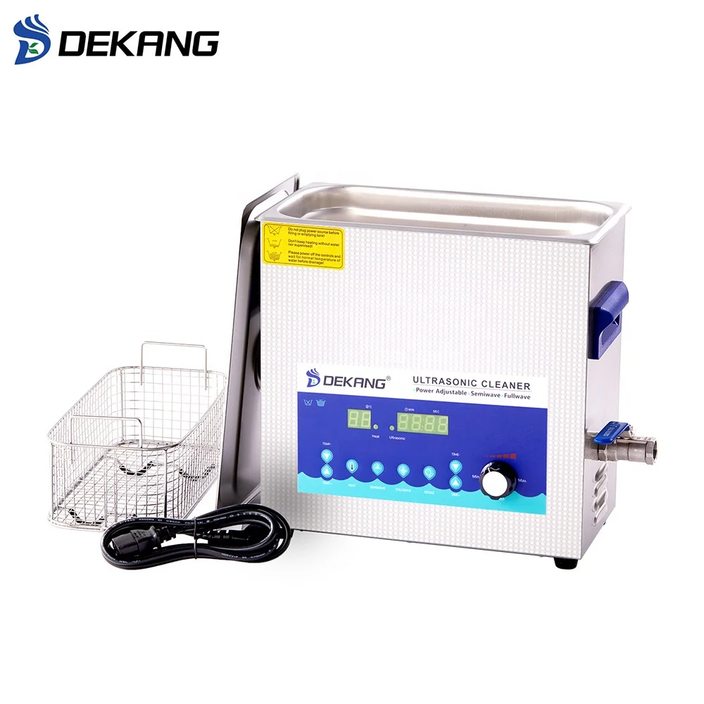 Best Dental  6.5L Ultrasonic Cleaner Disinfection of False Teeth Quick Cleaning