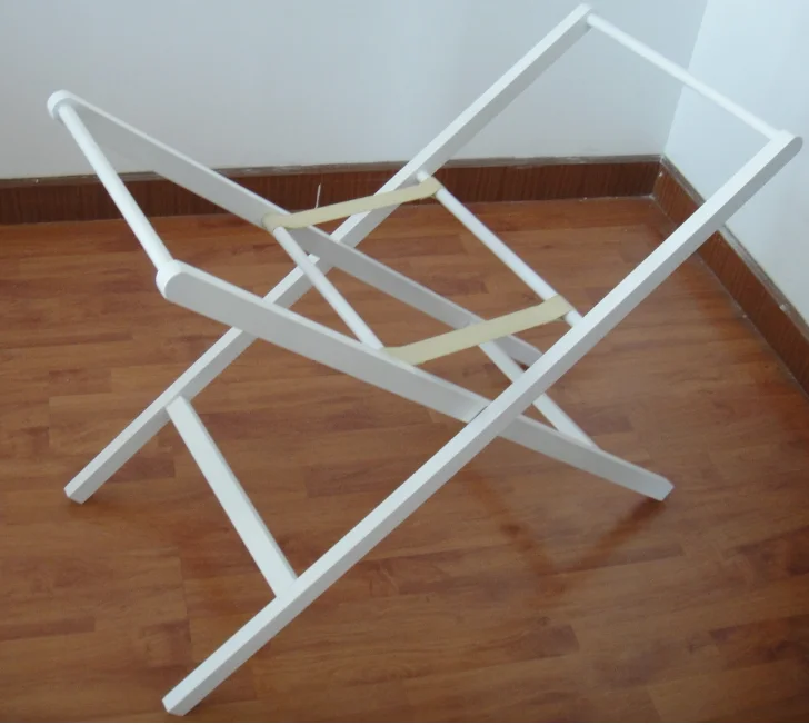 Folding Baby Moses Basket Stand