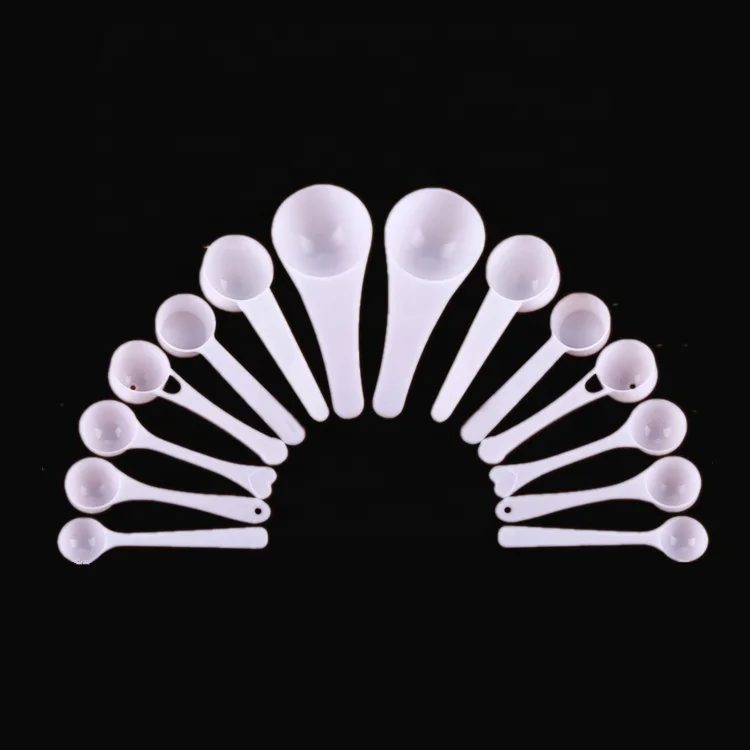 2,5 г 3 г пластиковая ложка 5 г пластиковая мерная ложка 15 г мини пластиковая ложка