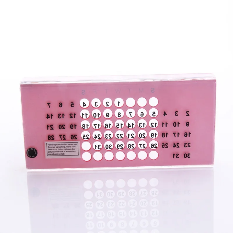 Factory directly cheap 2018 office table perpetual calendar desk calendar