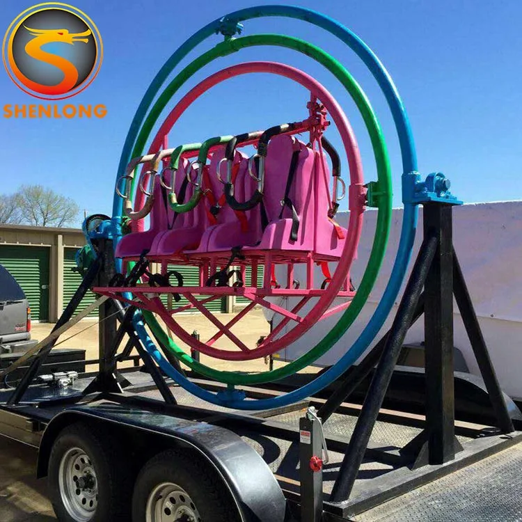 
Hot Sale Motorized Human Gyroscope With Trailer Mounted 
