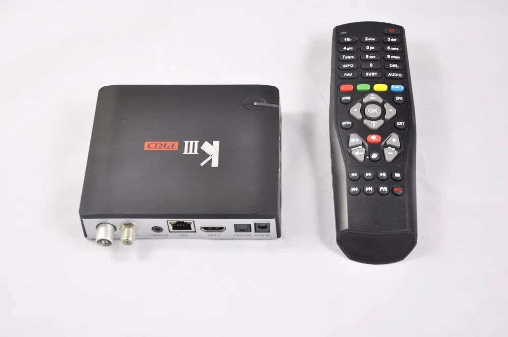 2017 multi stream satellite receiver Kiii Pro combo dvb-s2 dvb-t2 streaming media player 3gb ram 16GB Rom S912 CPU