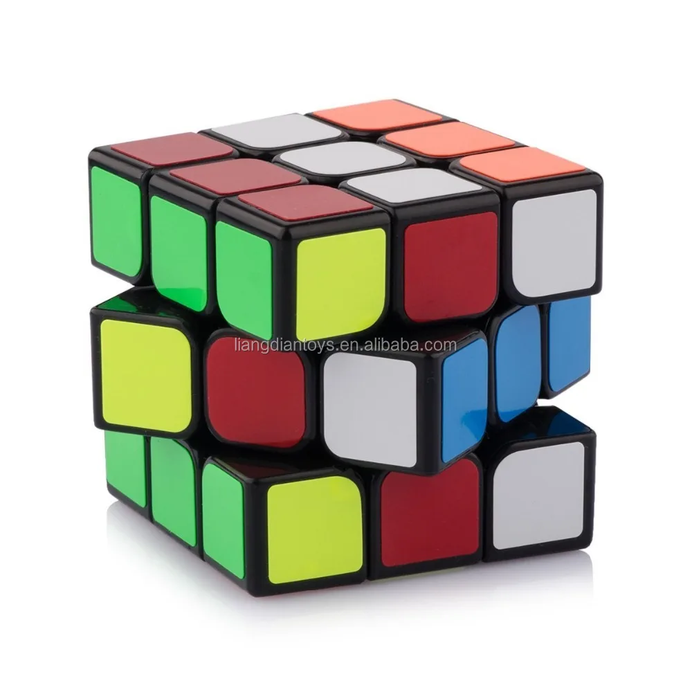 Smooth New 3 x 3 x 3 Black Speed Cube Puzzle