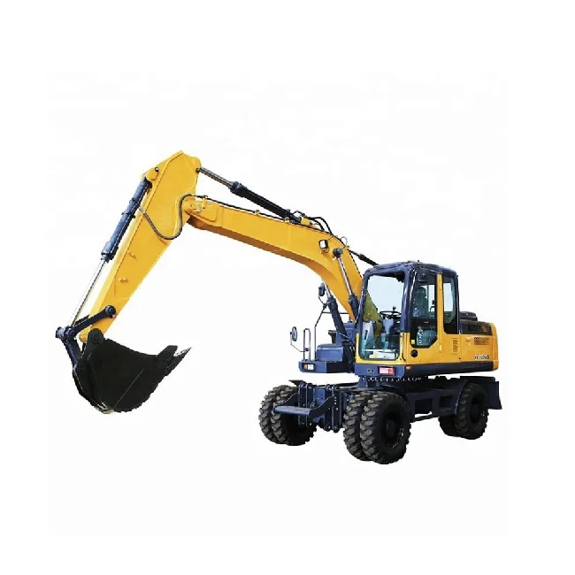 Китайский гидравлический экскаватор 6 тонн мини-колесный XE60WA