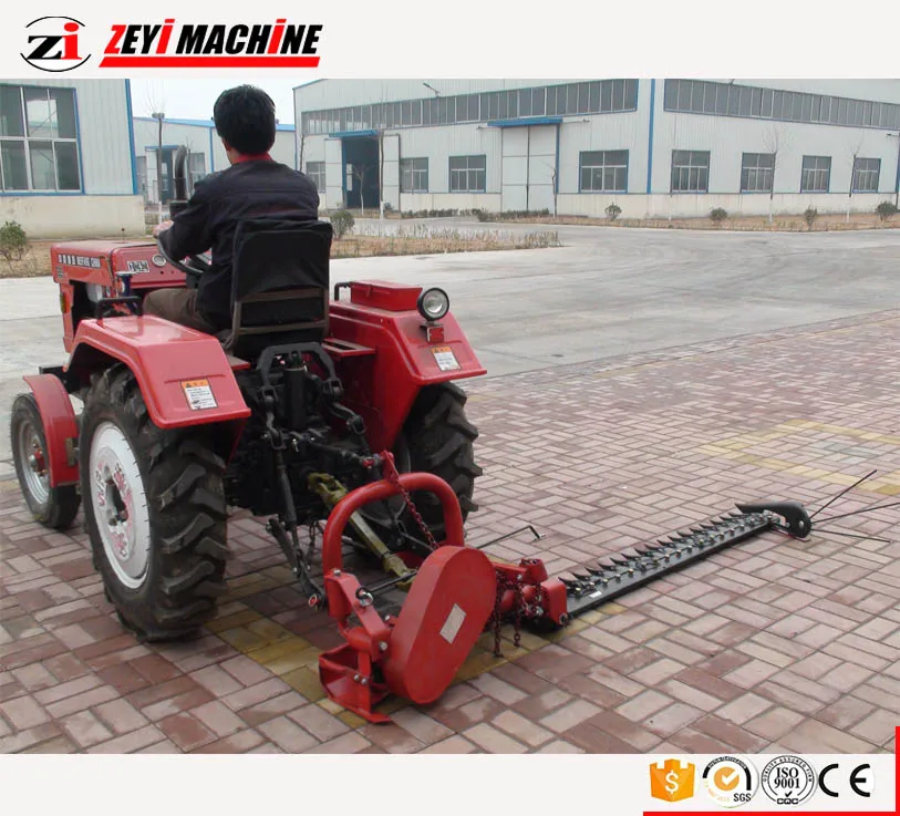 Agricultural tractor mini lawn hay rotary disc mower grass mower