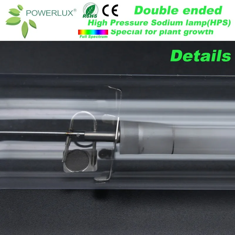 Super 1000W DE Double Ended HPS Grow Greenhouse Lamp High Pressure Sodium Lamp