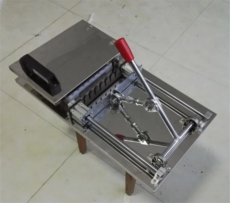 
10 Manual Kebab Making Machine Skewer Meat Satay Skewer Machine 