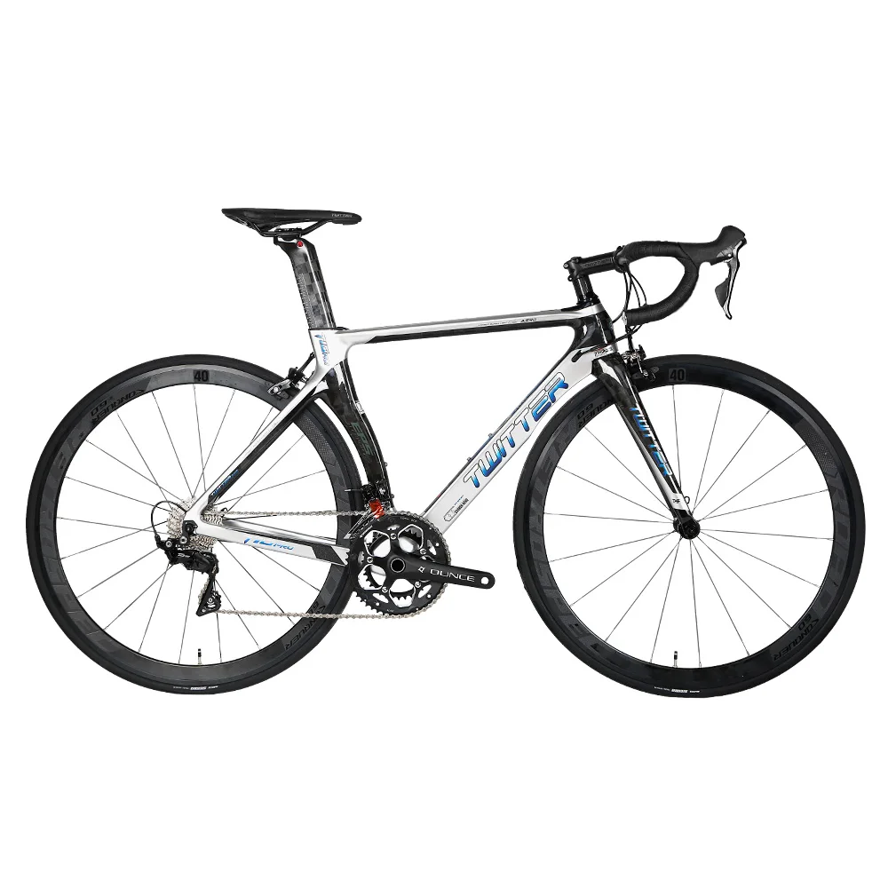 Newest bicycles grupos set 105 22 speed 700C Complete Aero racing carbon fiber road bike