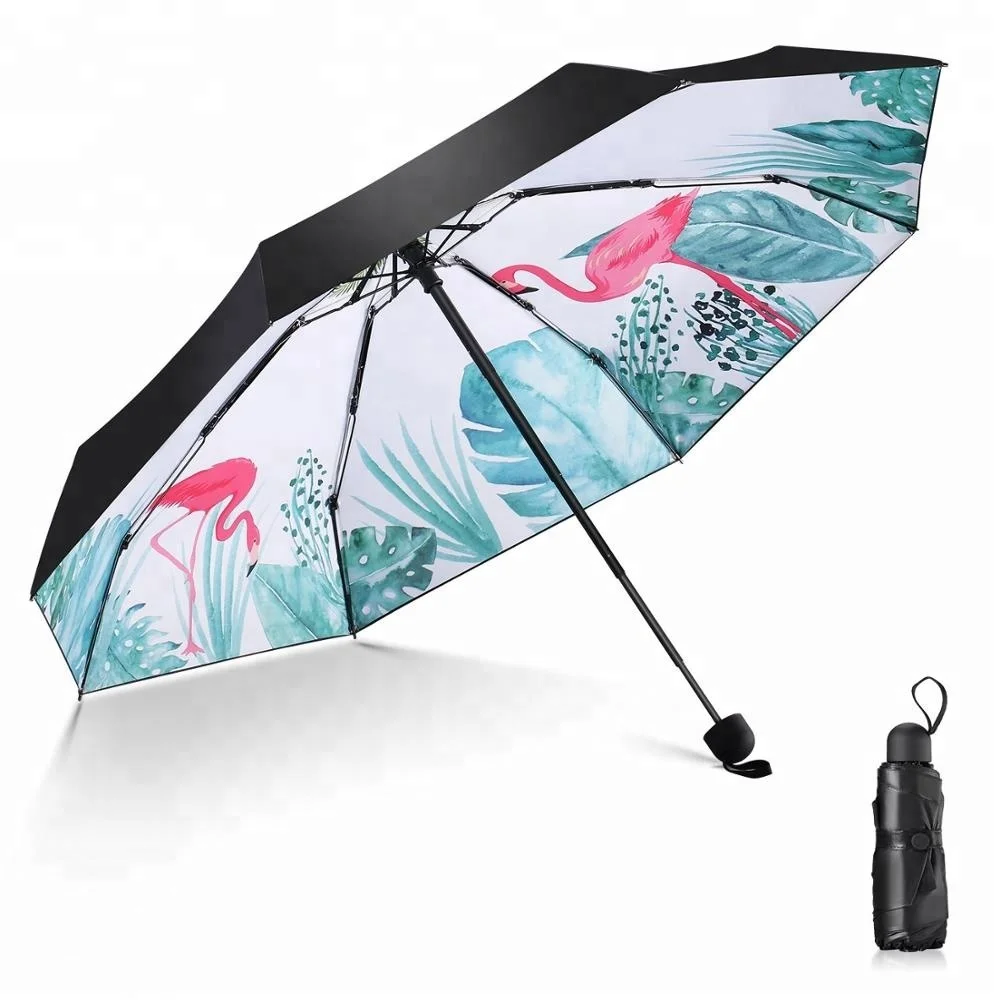 Tik tok Hot sale cute flamingo umbrella for flash deals