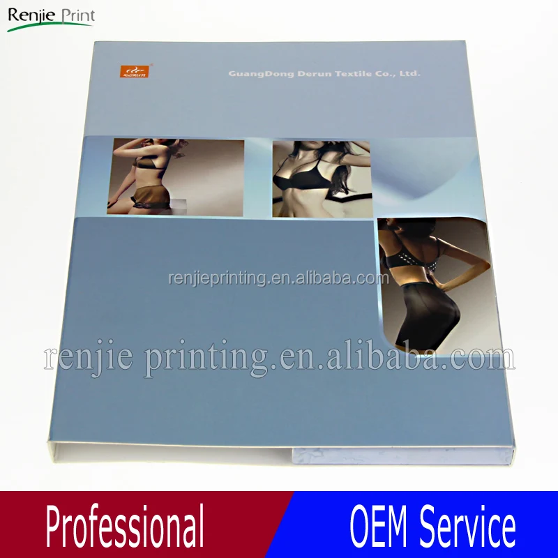 
High End Art Paper A3 A4 A5 Presentation Folders For Promotion 