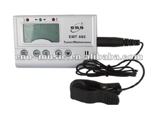 ENO EMT-888 хроматический тюнер/метронома/хроматический w. Зажим для поднятия ветрового инструмента