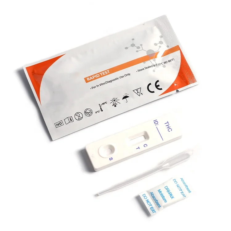 
One Step Medical Health Analysis IVD Product THC Rapid Drug Test Kits 