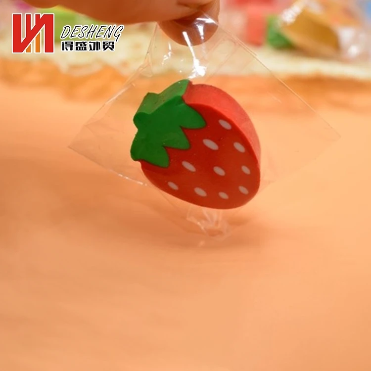 
Wholesale cute design colorful children school custom shape eraser for pencil 