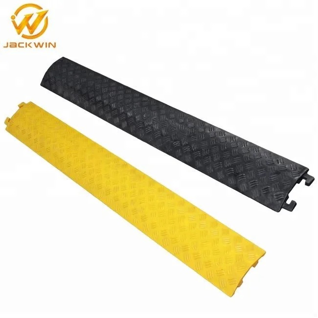 1 channel cable protection ramp in PVC Wire Cover Protector Ramp