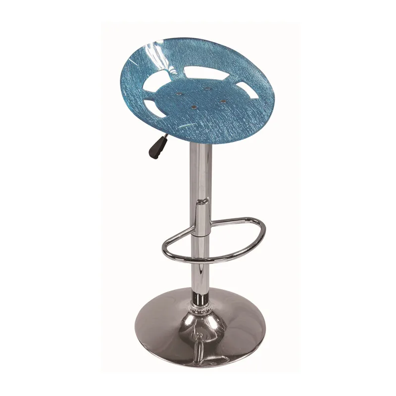 Дешевый акриловый барный стул в форме Луны с низкой спинкой