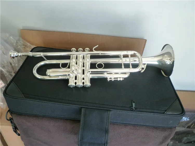 
High Grade Silver plated classic structure trumpet 