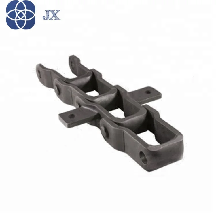 M112 Metric conveyor chain with Flight attachment