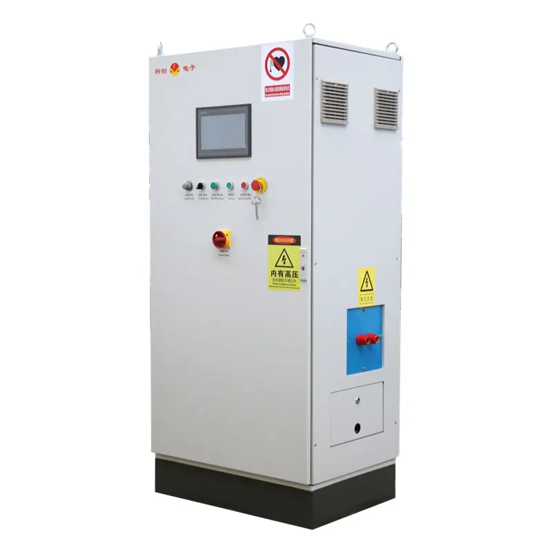 XZC-80SCZ  single-door  ultrahigh frequency (UHF)   induction heating  machine 80kw induction heater