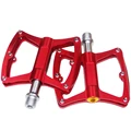 Ultralight Pedal 1 Bearing Mountain Bike Aluminum 40Cr 9 16 Cycling Pedals Anti slipping Platform Flat