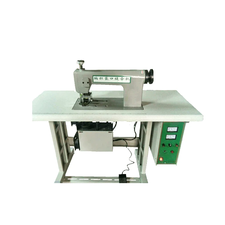 ultrasonic lace making sewing machine for shoe bag non woven bag