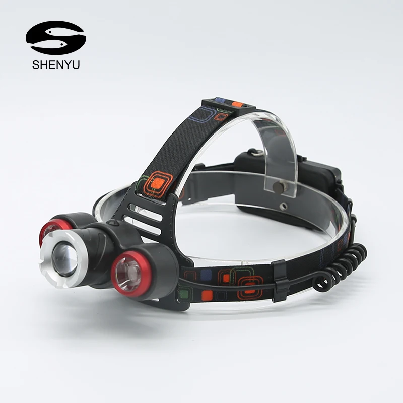 
long range 6000 lumen led light headlamp 