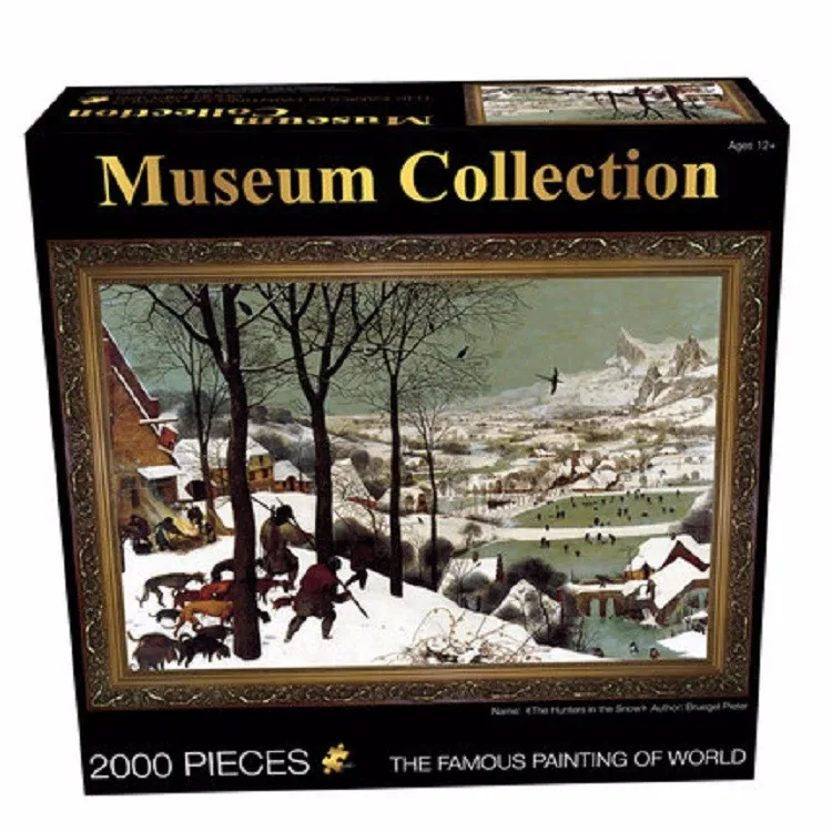 2017 Hot Sale Jigsaw Puzzle Game 2000 Pieces Paper Puzzle from Shenzhen China