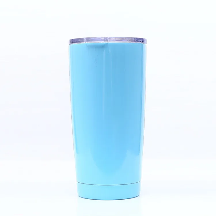 Wholesale double wall thermos vacuum insulated stainless steel icy water bottle truck driver mug