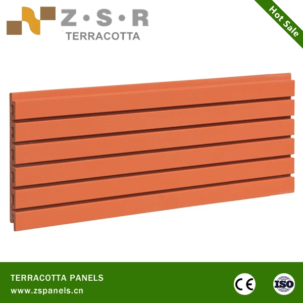 Terracotta wall covering tiles ,constructed terracotta wall plate tiles,terracotta facade panel for exterior