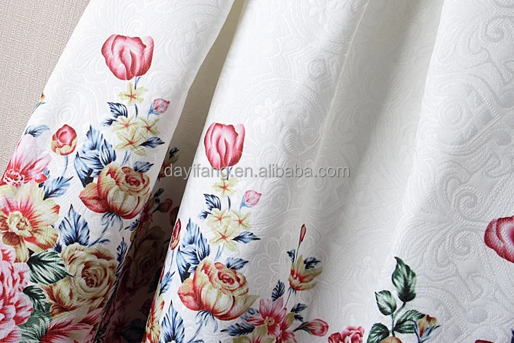 Summer Skirts Women High Waist Floral midi Skirt Ball Gown Vintage Fashion Skirts