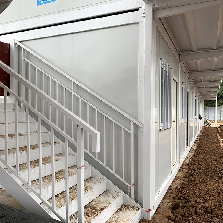 Китайский роскошный сборный передвижной двухэтажный жилой контейнерный дом на Кипре